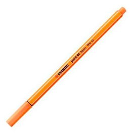 Stabilo Rotulador Point 88 Naranja Neón Caja 10 Ud