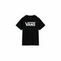 Camiseta de Manga Corta Infantil Vans Vans Classic Negro
