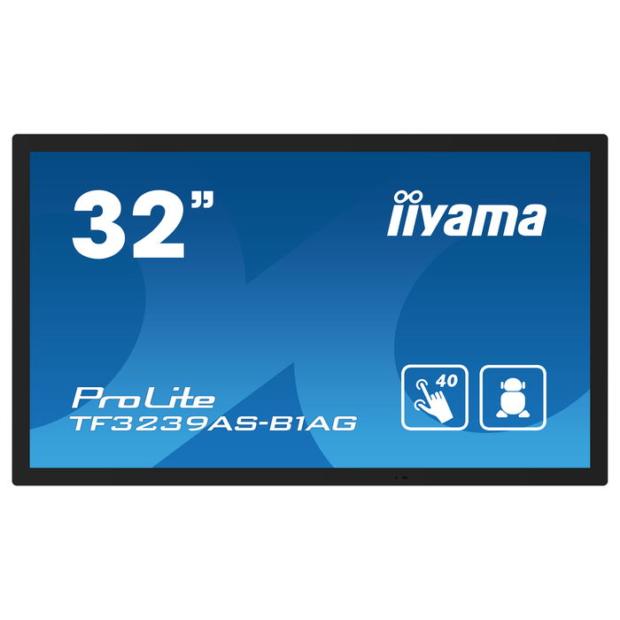 IIYAMA TF3239AS-B1AG 80 cm (31.5") 1920 x 1080 Pixeles Full HD LED 8 ms Negro