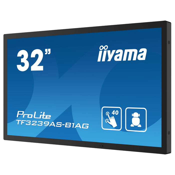 IIYAMA TF3239AS-B1AG 80 cm (31.5") 1920 x 1080 Pixeles Full HD LED 8 ms Negro