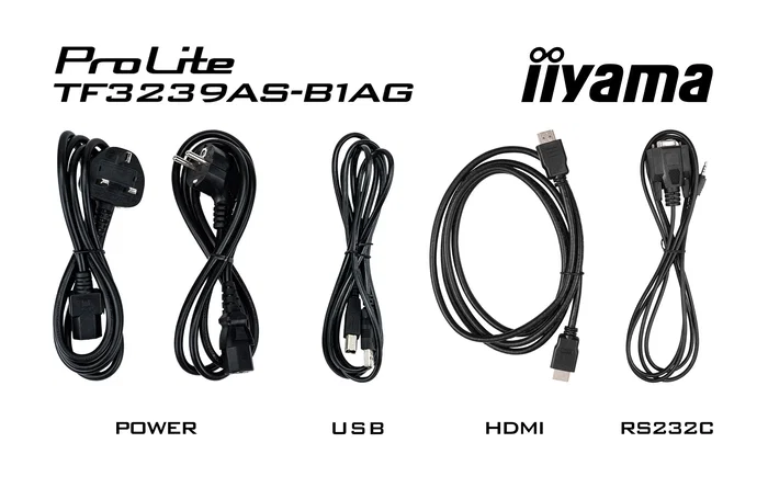 iiyama TF3239AS-B1AG Monitor Táctil 31.5 pulg Full HD IPS