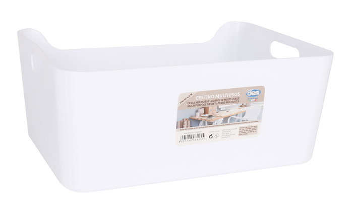 Dem Cesta Multiusos 35.5 x 25.7 x 14.2 cm (12 Unidades)