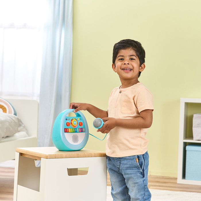 Leap Frog Karaoke Infantil 80-621839 con Micrófono Luces y Bluetooth para Niños con Canciones y Efectos de Voz Leap Frog Karaoke Infantil 80-621839 con Micrófono Luces y Bluetooth para Niños con Canciones y Efectos de Voz