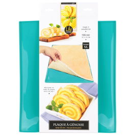 Lily Cook Placa Horno Enrollar Noel 41x35 cm Antiaherente para Repostería Casera