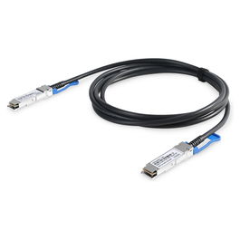 Digitus Cable QSFP28 100G DAC 1m AWG 30 Negro Plata