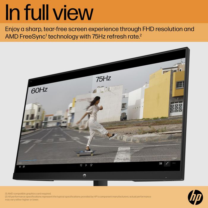 HP V27i G5 Monitor FHD de 27 Pulgadas con AMD FreeSync™