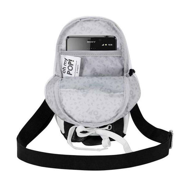 Karactermania Bolso Bandolera Sneakers Black