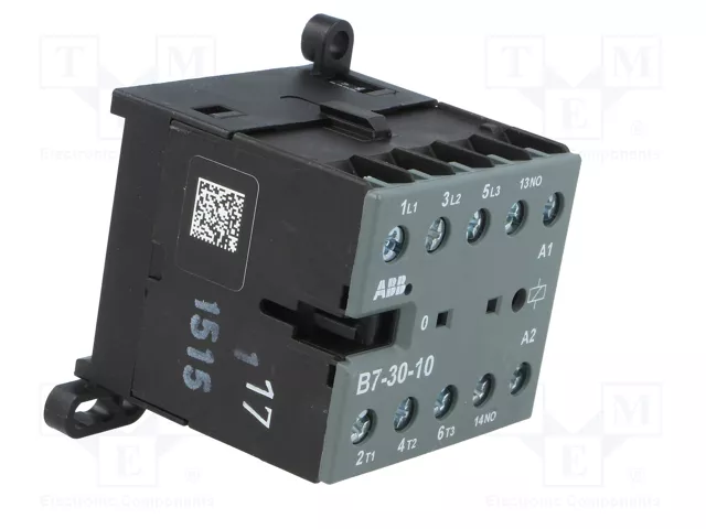 ABB B7-30-10-80 Contactor 3-polar NO x3 220÷240VAC Schwarz, Grau