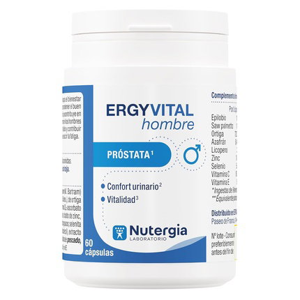 NUTERGIA ERGYVITAL Hombre 60 cápsulas