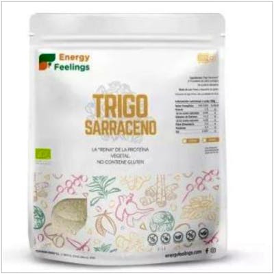 ENERGY FEELINGS Harina de Trigo Sarraceno 1kg ECO VEGAN SG ENERGY FEELINGS Harina de Trigo Sarraceno 1kg ECO VEGAN SG