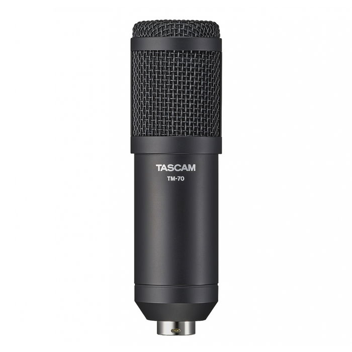 TASCAM TM-70 Micrófono Dinámico para Podcasts y Reportajes, Supercardioide, Sonido Cálido y Robusto. Incluye Soporte y Cable TASCAM TM-70 Micrófono Dinámico para Podcasts y Reportajes, Supercardioide, Sonido Cálido y Robusto. Incluye Soporte y Cable
