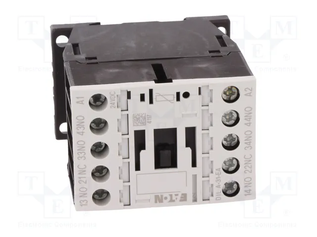EATON ELECTRIC DILA-31 Contactor 4-polar 24VDC 4A