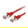 EQUIP 606500 Patchkabel Cat6A S/FTP 2xRJ45 0.15m Rojo LSZH