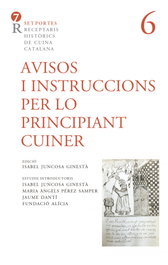 Avisos i instruccions per lo principiant cuiner, Anònim - BARCINO EDITORIAL