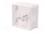 ELEKTRO-PLAST NASIELSK EP-LUX Caja de conexiones blanca con prensaestopas