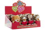 DKD Home Decor Peluche Animales Corazones Multicolor