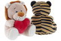 DKD Home Decor Peluche Animales Corazones Multicolor