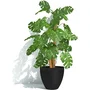Garden Id Maceta Green Care Impact Black-Anth 02042069 30 x 26 cm 10 años reciclado UV gel