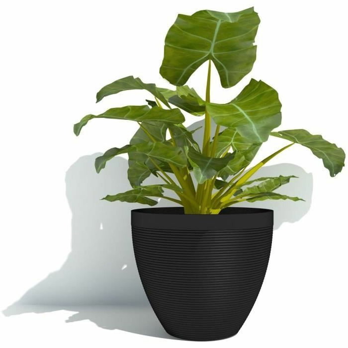 Garden Id Maceta Green Care Impact Negro Antracita 30 x 26 cm