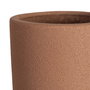 Jarrón Marrón Cerámica Decoración 15 X 15 X 40 cm
