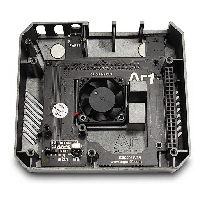 Inter-Tech RASPBERRY Gehäuse ODS-727 Pi4 para Raspberry Pi 4 Model B