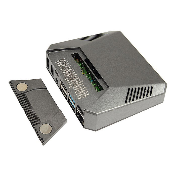 Inter-Tech RASPBERRY Gehäuse ODS-727 Pi4 para Raspberry Pi 4 Model B