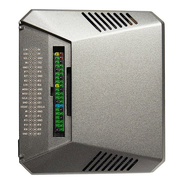 Inter-Tech RASPBERRY Gehäuse ODS-727 Pi4 para Raspberry Pi 4 Model B