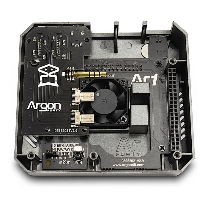 Inter-Tech RASPBERRY Gehäuse ODS-727 Pi4 para Raspberry Pi 4 Model B