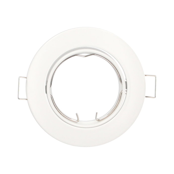 GSC Evolution Aro basculante redondo empotrable Chandur Blanco