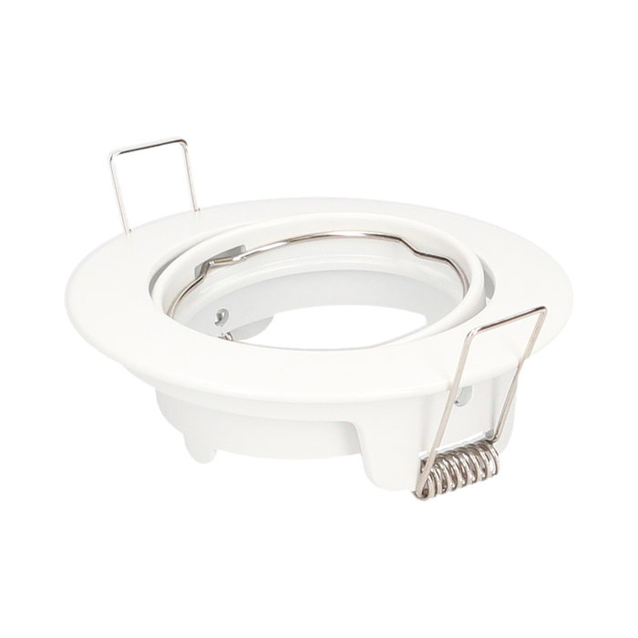 GSC Evolution Aro basculante redondo empotrable Chandur Blanco