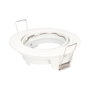 GSC Evolution Aro basculante redondo empotrable Chandur Blanco