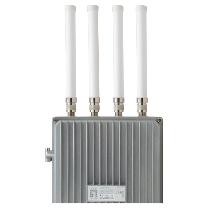 Level One Antena OAN-4058 Omnidireccional Interior/Exterior 2.4GHz Dual Band 8 dBi para WiFi 802.11a/ac/b/g/n