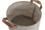 DKD Home Decor Set de 4 Cestos Textilene Beige 30x30x34 cm