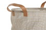 DKD Home Decor Set de 4 Cestos Textilene Beige 30x30x34 cm