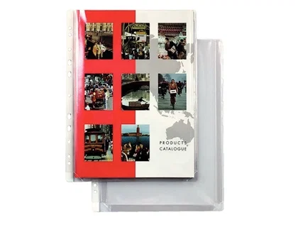 Funda multitaladro Leitz con fuelle DIN A4, 170 mc, cristal, pack 10 unidades