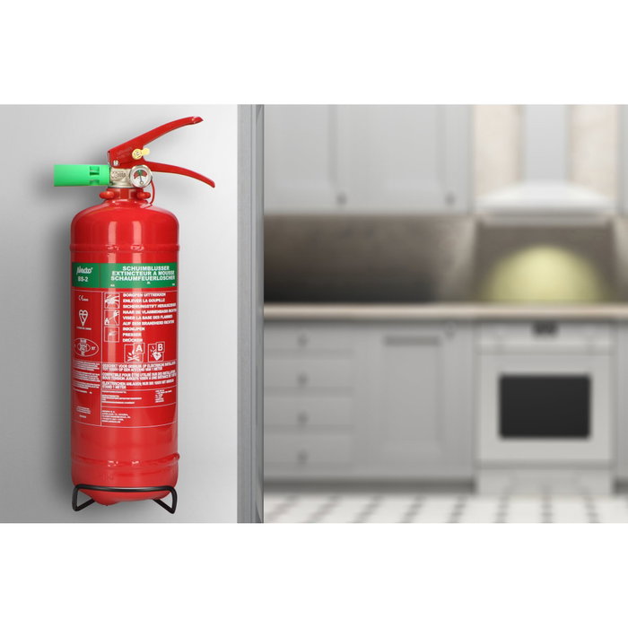 Alecto BS-2 Extintor de Espuma 2L