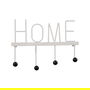 Percha Home Blanco Metal Decoración 40 X 7 X 30 cm