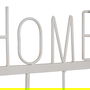 Percha Home Blanco Metal Decoración 40 X 7 X 30 cm