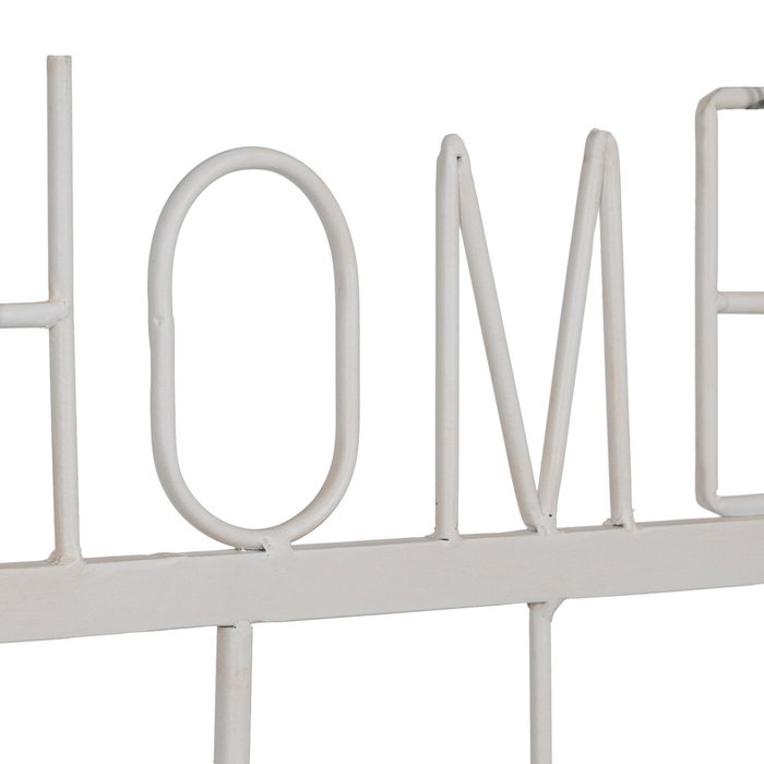 Percha Home Blanco Metal Decoración 40 X 7 X 30 cm (Set de 2) Percha Home Blanco Metal Decoración 40 X 7 X 30 cm (Set de 2)