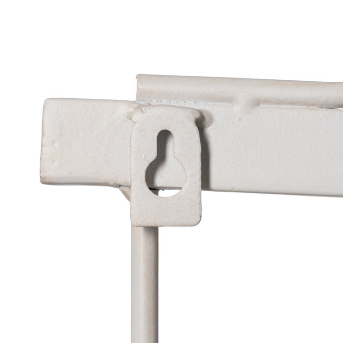 Percha Home Blanco Metal Decoración 40 X 7 X 30 cm (Set de 2) Percha Home Blanco Metal Decoración 40 X 7 X 30 cm (Set de 2)