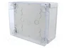 FIBOX TEMPO Carcasa Universal Gris de Policarbonato