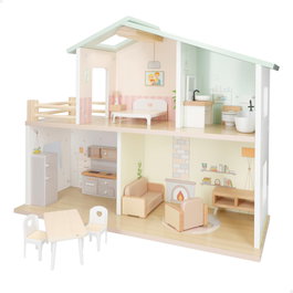WOOMAX Casa de Muñecas de Madera