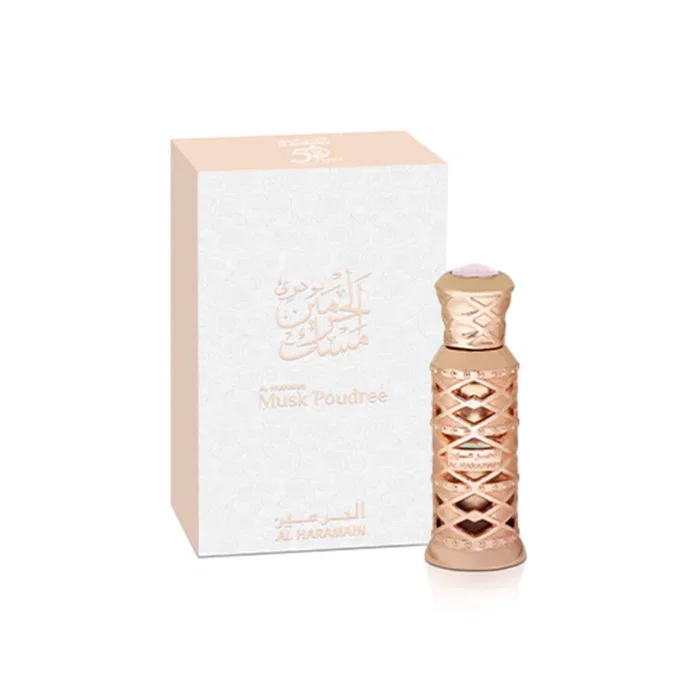Al Haramain Musk Poudree Aceite de perfume 12 ml