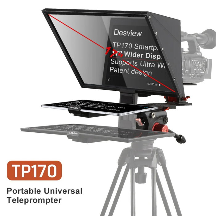 Desview TP170 Teleprompter Desview TP170 Teleprompter