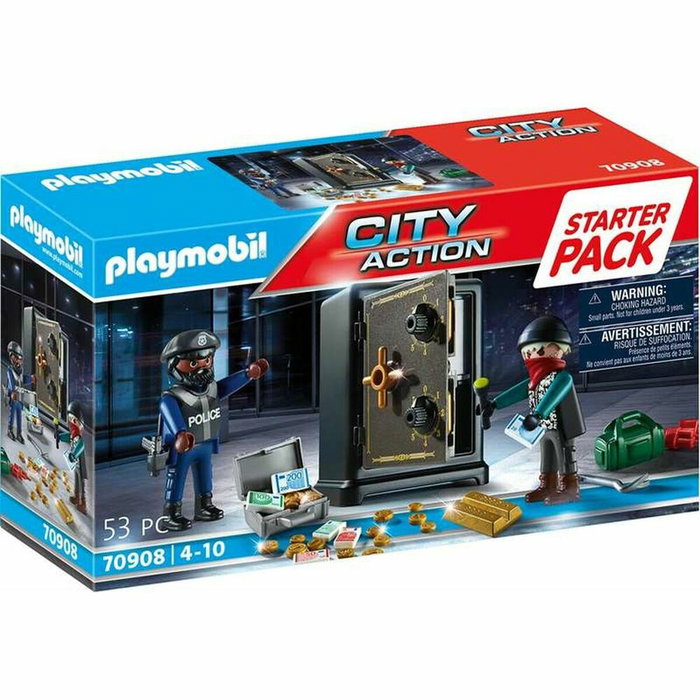 PLAYMOBIL Starter Pack Caja Fuerte City Action PLAYMOBIL Starter Pack Caja Fuerte City Action