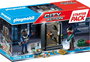 PLAYMOBIL Starter Pack Caja Fuerte 70908 Estación de Policía para Niños +4 Años