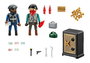 PLAYMOBIL Starter Pack Caja Fuerte 70908 Estación de Policía para Niños +4 Años