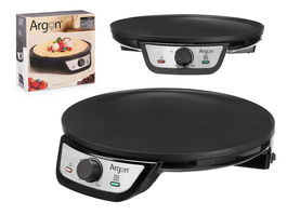 Argon Crepera de Acero Negra 1200W 30x6.5x33cm (Set de 4)