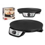 Argon Crepera de Acero Negra 1200W