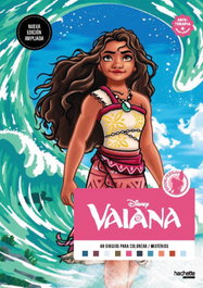 HACHETTE HEROES Dibujos para colorear, ¡qué misterio! Vaiana